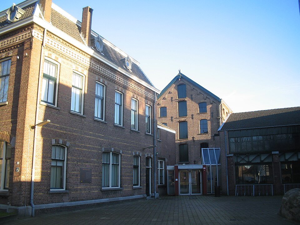 Oude fabrieksgebouwen van het TextielMuseum in Tilburg